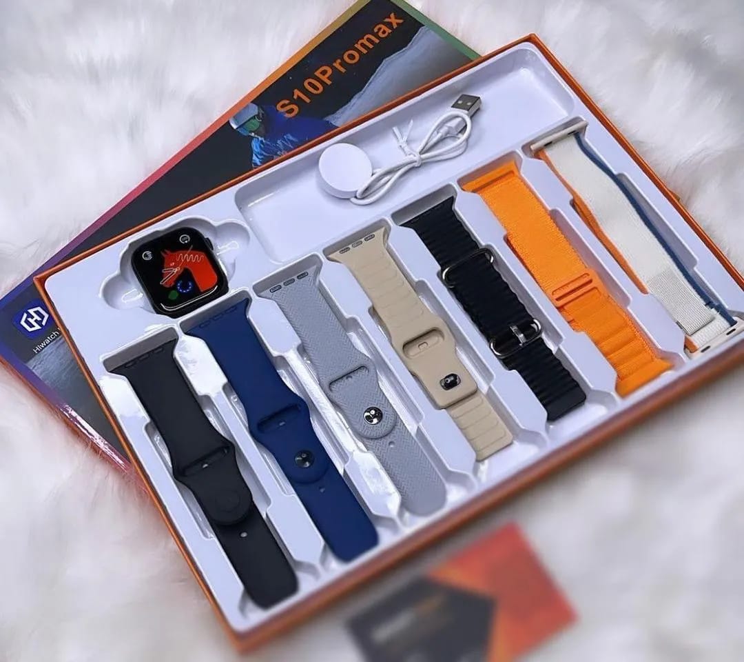 7-in-1 Smart Watch with 7 Interchangeable Straps | Bluetooth Calling & Fitness Tracker